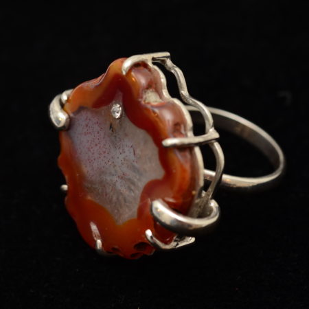 Anillo Agatha Rodajas